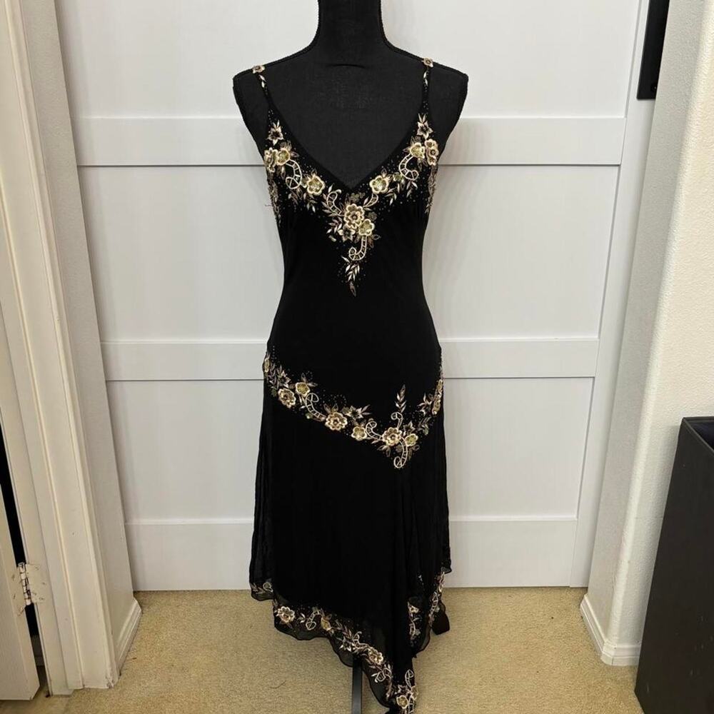 Vintage cache black fairy dress